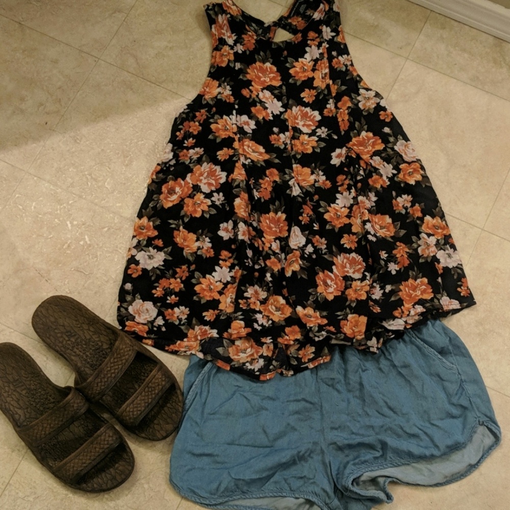 American eagle tank top blouse